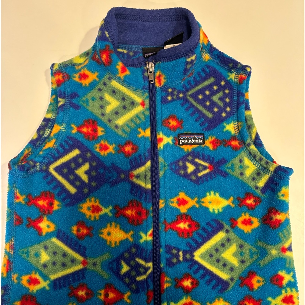 Patagonia kids fleece vest 3T